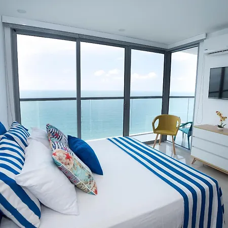 Apartamento Espectacular Apto 1 Hab En Bocagrande - 2504 Cartagena