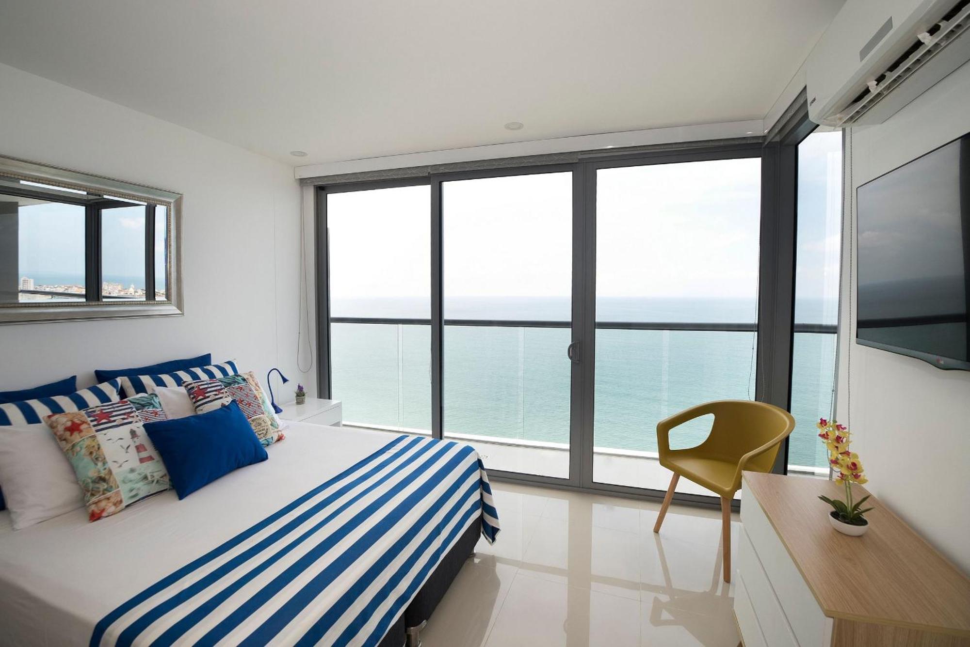 Espectacular Apto 1 Hab En Bocagrande - 2504 *