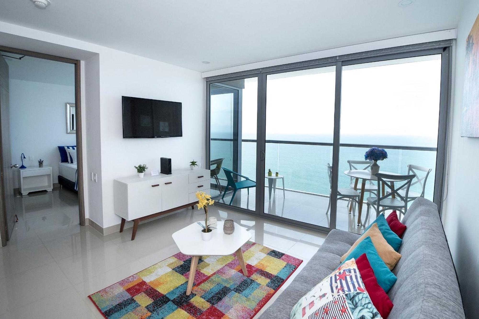 Espectacular Apto 1 Hab En Bocagrande - 2504 Apartamento Cartagena