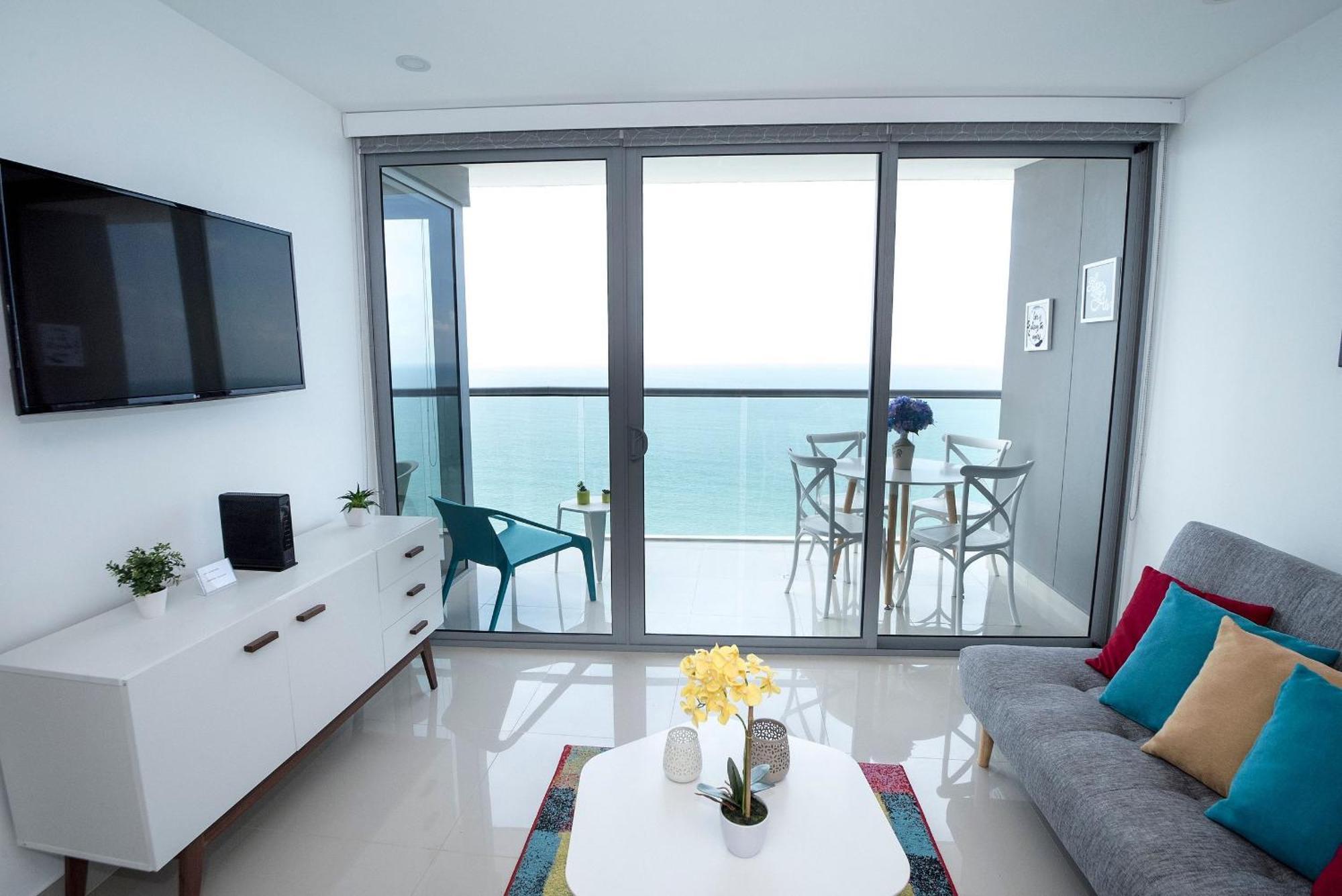 Espectacular Apto 1 Hab En Bocagrande - 2504 * Cartagena